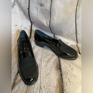 Rockport Glossy Black Women's Flats